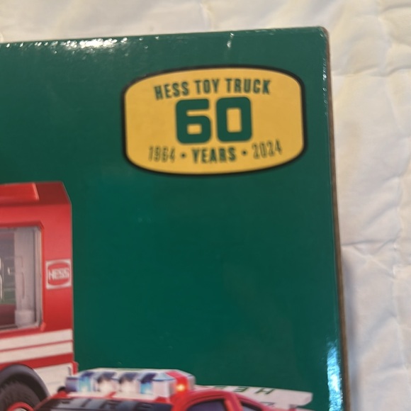 The 2024 Hess Toy Truck 60th Anniversary Fire Truck - Picture 3 of 3